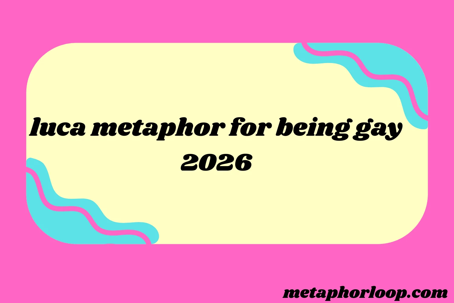 luca metaphor for being gay