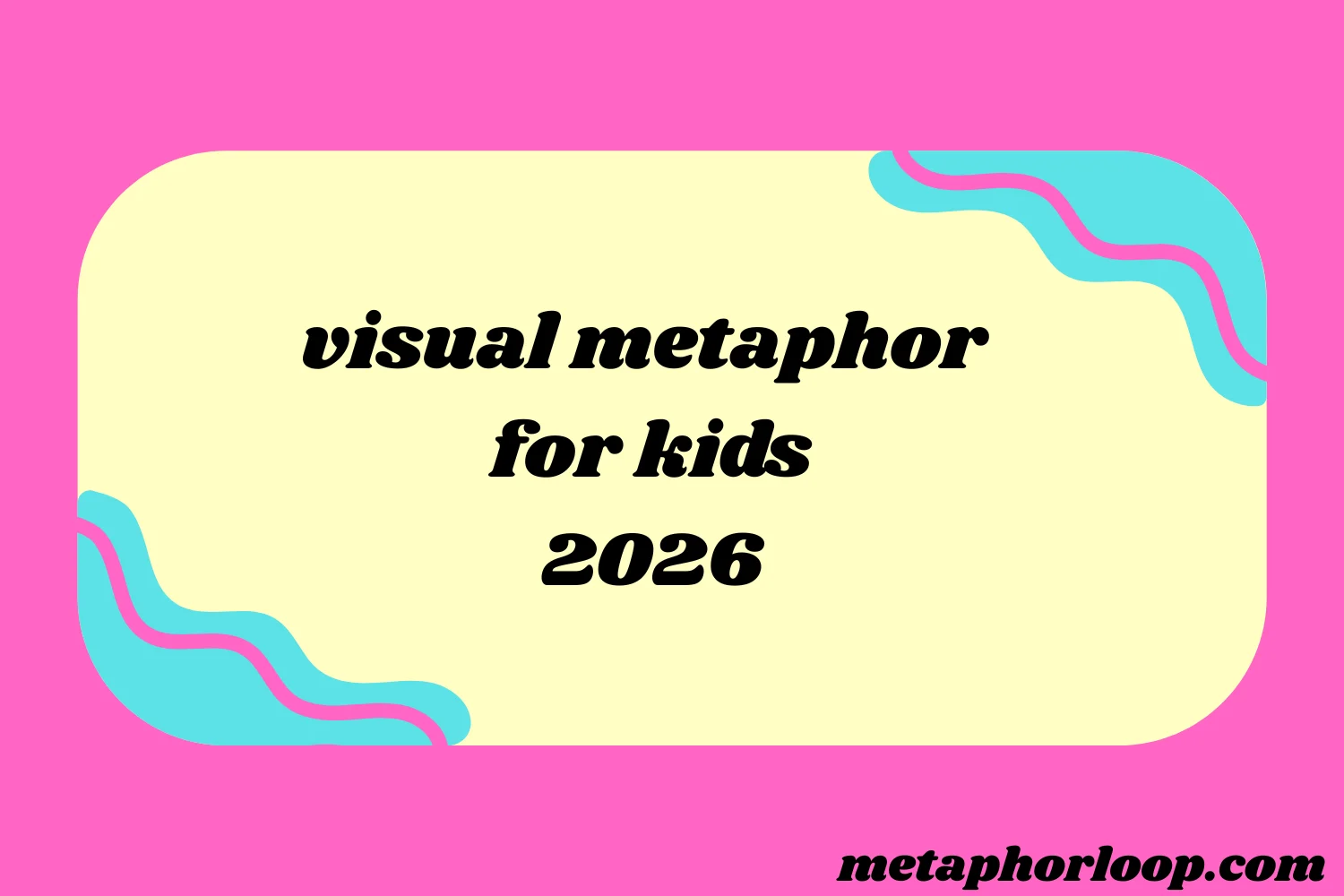 visual metaphor for kids