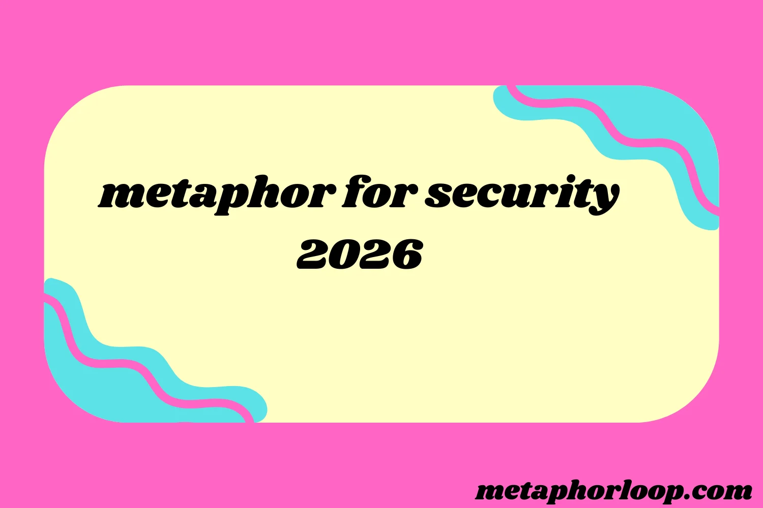 metaphor for security