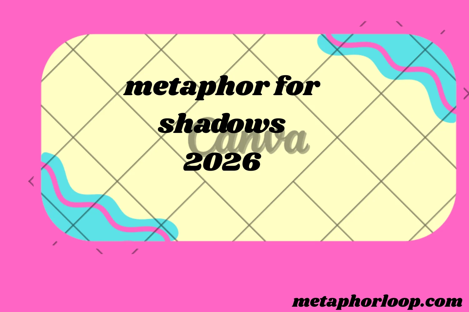metaphor for shadows